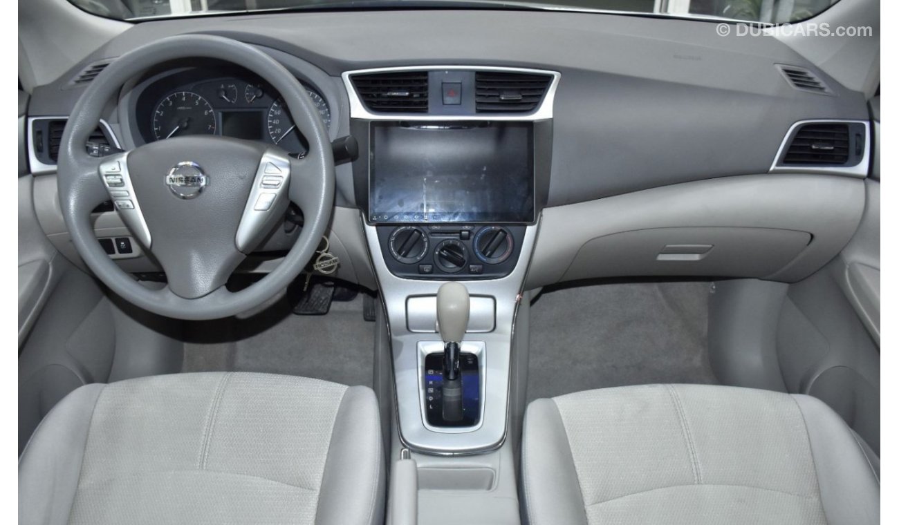 Nissan Sentra EXCELLENT DEAL for our Nissan Sentra 1.8 S ( 2019 Model ) in White Color GCC Specs