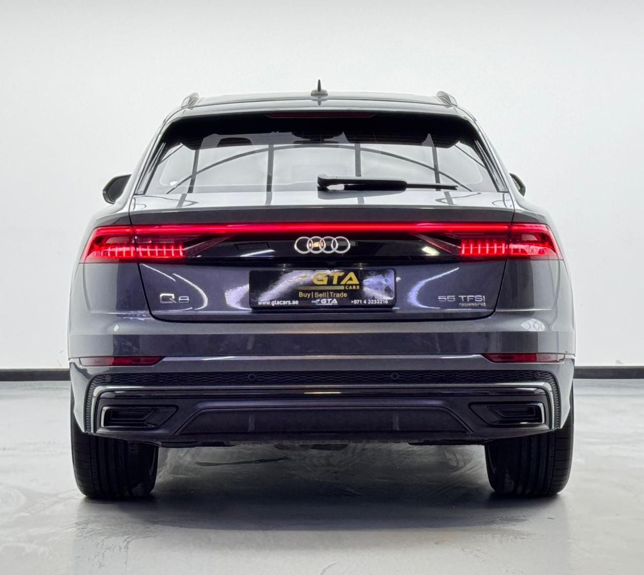 أودي Q8 2021 Audi Q8 55 TFSI Quattro S-Line, 2026 Audi Warranty + Service Pack, Excellent Condition, GCC