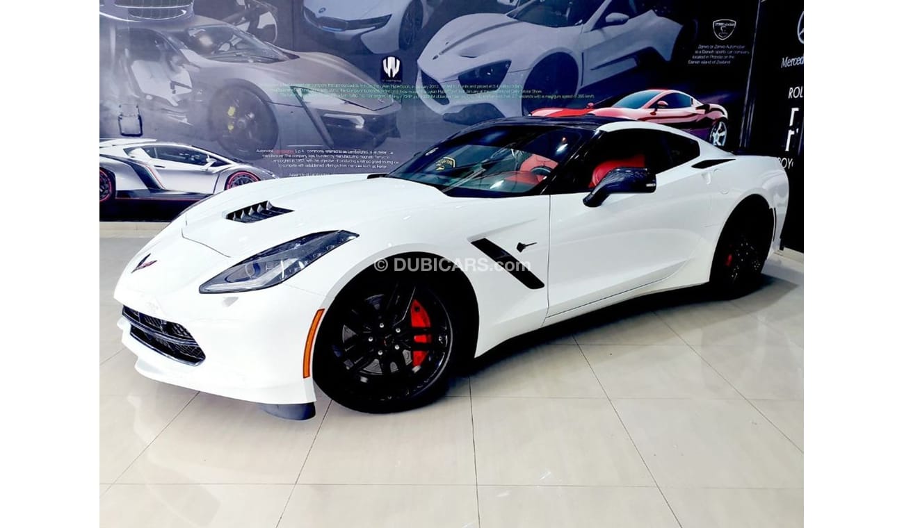 Chevrolet Corvette C7 STINGRAY Z51 3LT - 2016 - GCC - UNDER WARRANTY - FULL OPTION