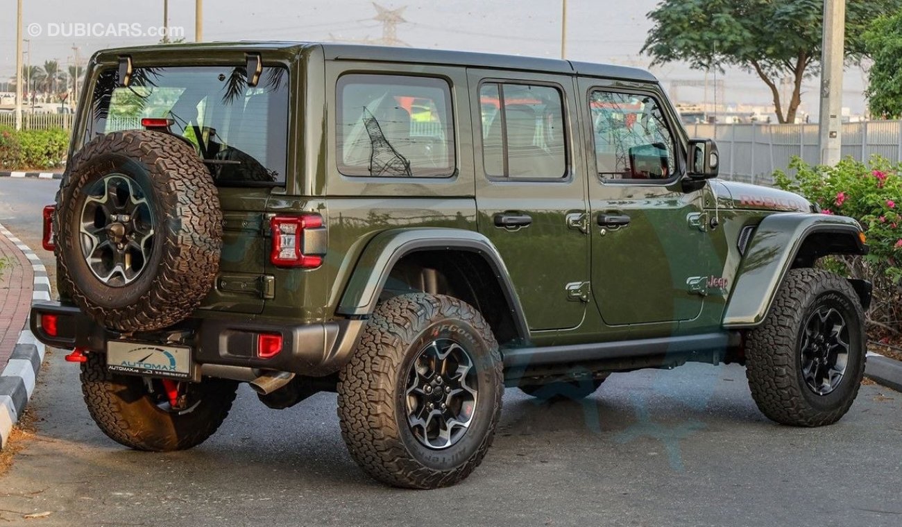 جيب رانجلر Unlimited Rubicon 3.6L V6 , GCC 2023 , 0Km , With 3 Years or 60K Km Warranty @Official Dealer