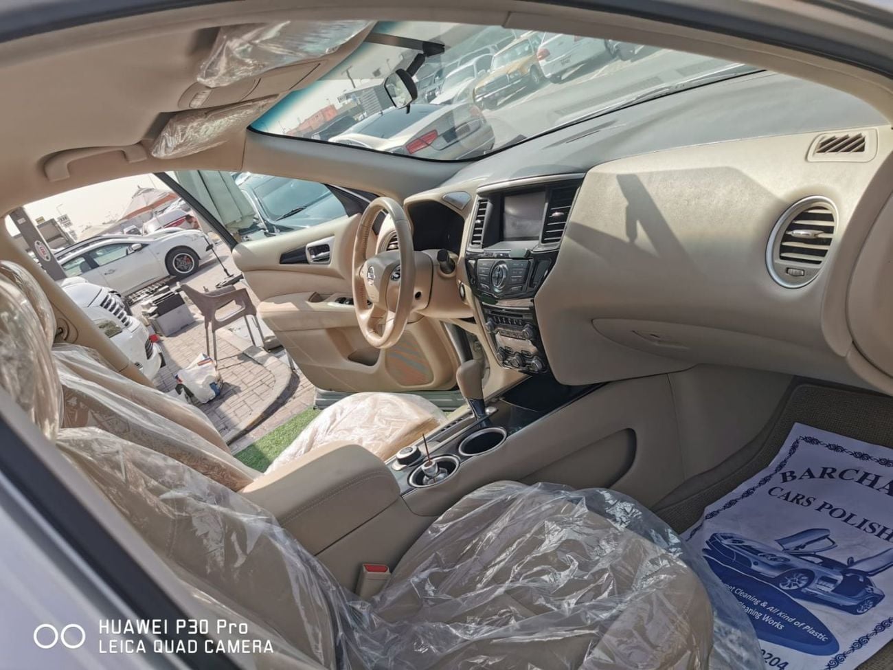 نيسان باثفايندر مقاعد 7 خليجي مالك اول بحاله الوكاله