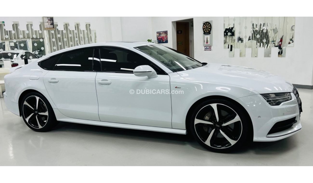 Audi A7 50 TFSI Exclusive GCC .. Original Paint .. Perfect Condition .. Top Range .