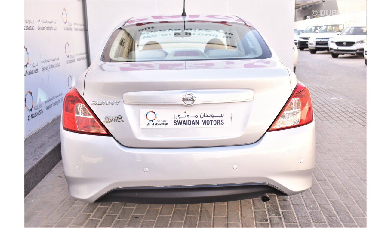 Nissan Sunny 1.5L SV 2018 GCC DEALER WARRANTY