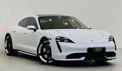 بورش تايكان توربو 2021 Porsche Taycan Turbo, 7 Years Porsche Battery Warranty, Full Porsche History, Apr 2025 Warranty