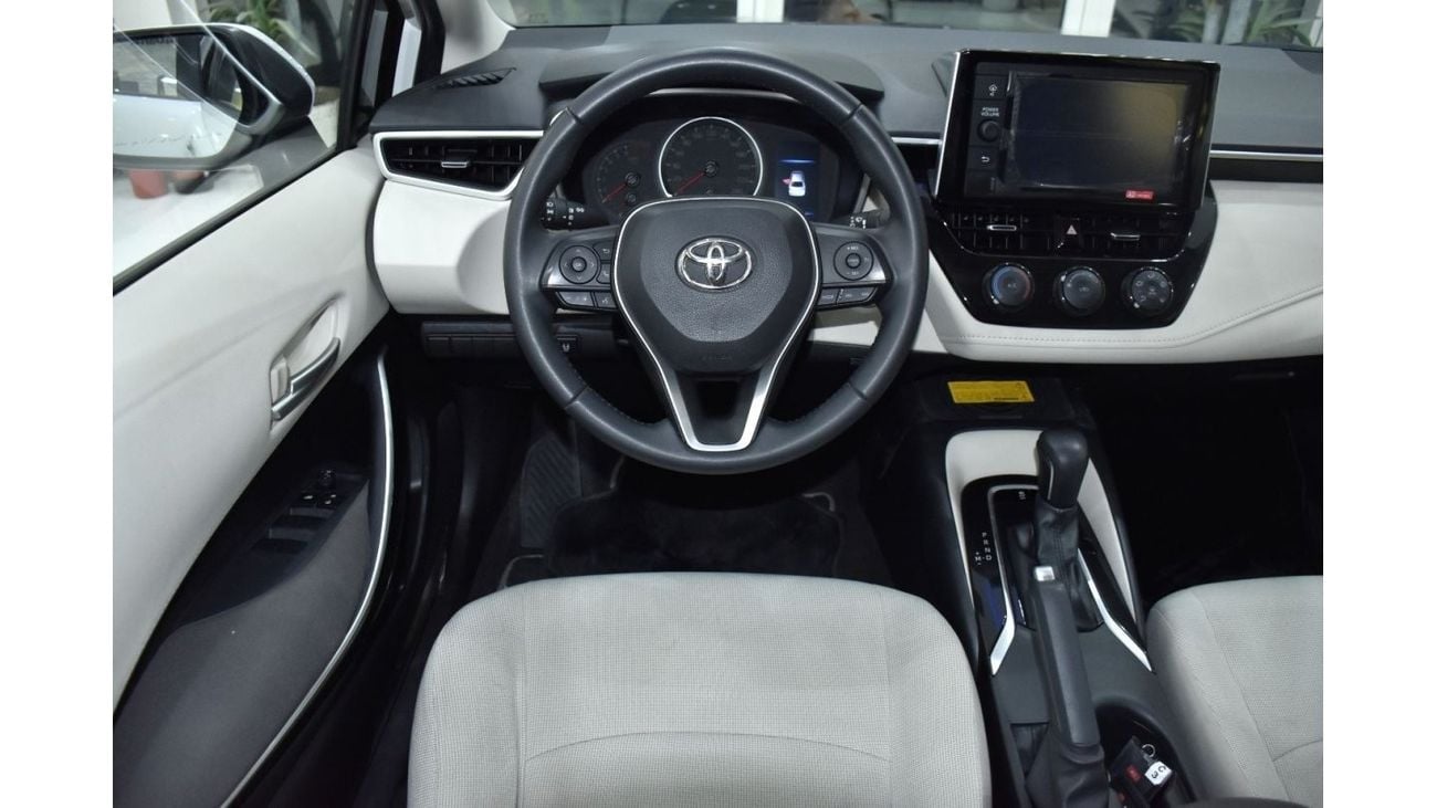 Toyota Corolla EXCELLENT DEAL for our Toyota Corolla GLi 1.6L ( 2023 Model ) in White Color GCC Specs