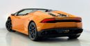لامبورغيني هوراكان Spyder LP610-4 (610 HP) 2017 Lamborghini Huracan Spyder LP610-4, Full Service History, Excellent Con