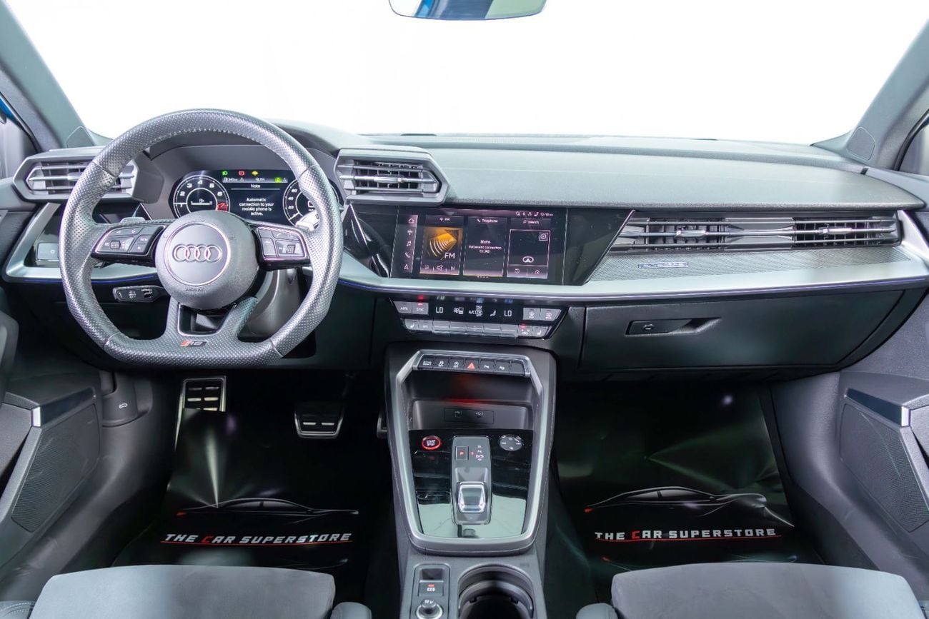 Audi RS3 STD TFSI quattro 2.5L Sportback Al Nabooda Service Contract Until 2028-Exclusive Color-Low Mileage-C