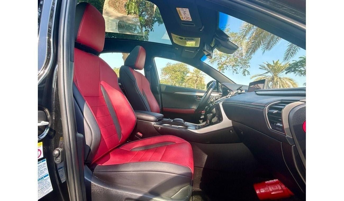 لكزس NX 300 F Sport Platinum 2.0L LEXUS NX300 F-SPORT 2018 GCC LOW MILEAGE SINGLE OWNER IN MINT CONDITION