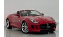 Jaguar F Type 2014 Jaguar F-Type S, Full Service History, GCC