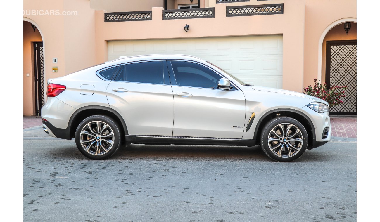 BMW X6 X-Drive 50i 2016 GCC under Warranty with Zero downpayment.