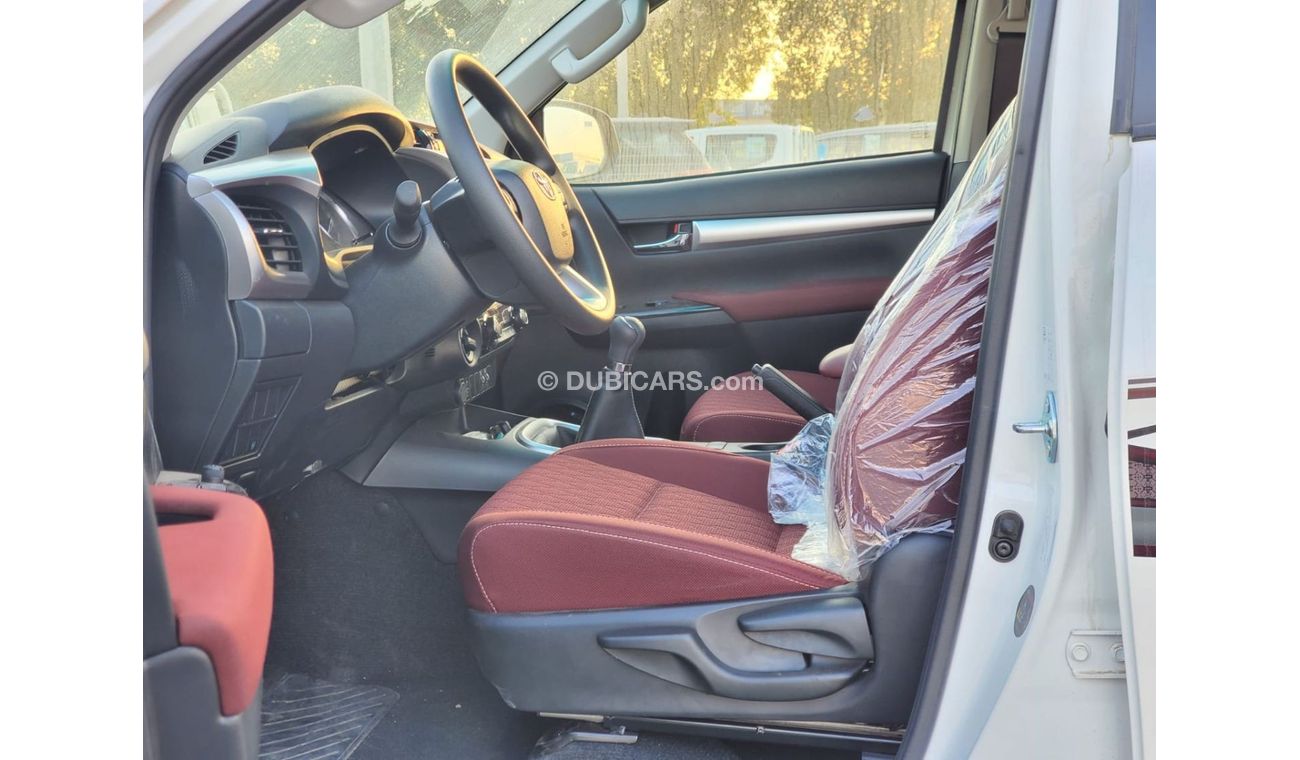 Toyota Hilux Toyota Hilux 2021 model M/T White/Red 2.7L Petrol With Push Start