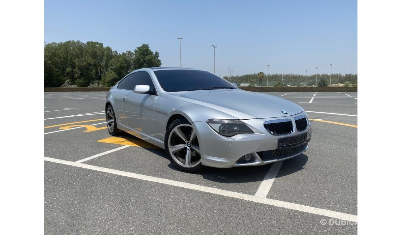 BMW 630i BMW 630I 2007 GCC V6 Perfect Condition - Accident Free