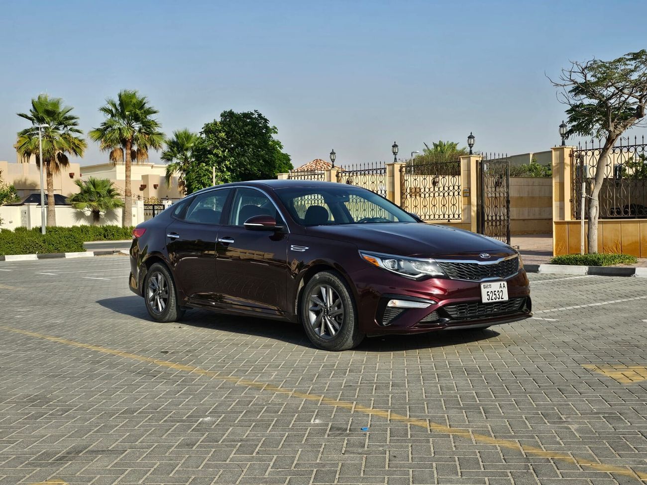 كيا أوبتيما Non accident / US Specs / Blind Sport / RTA Pass