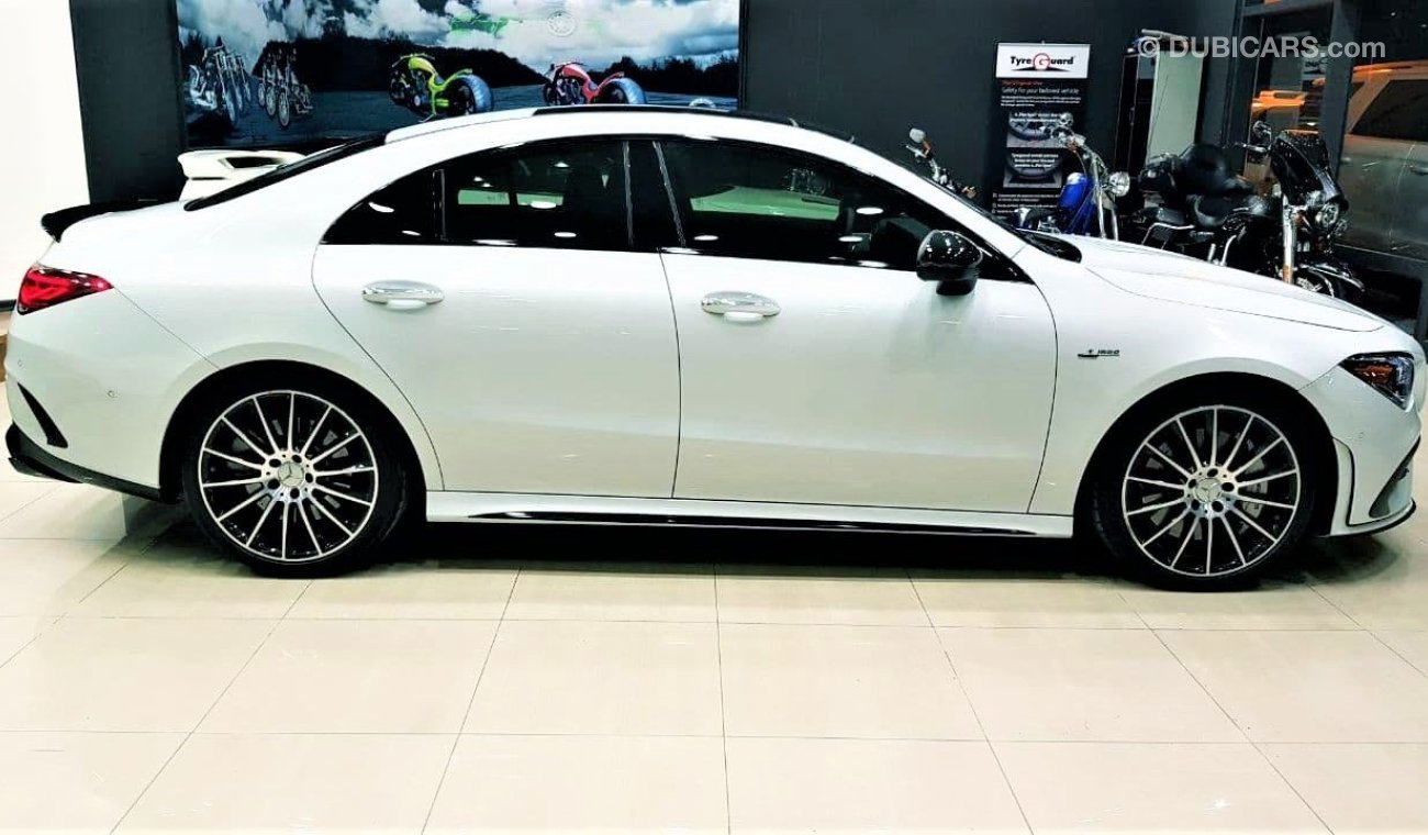 مرسيدس بنز CLA 35 AMG MERCEDES CLA 35 AMG 2021 MODEL WITH ONLY 1800KM IN A VERY BEAUTIFUL SHAPE FOR ONLY 189,000 AED