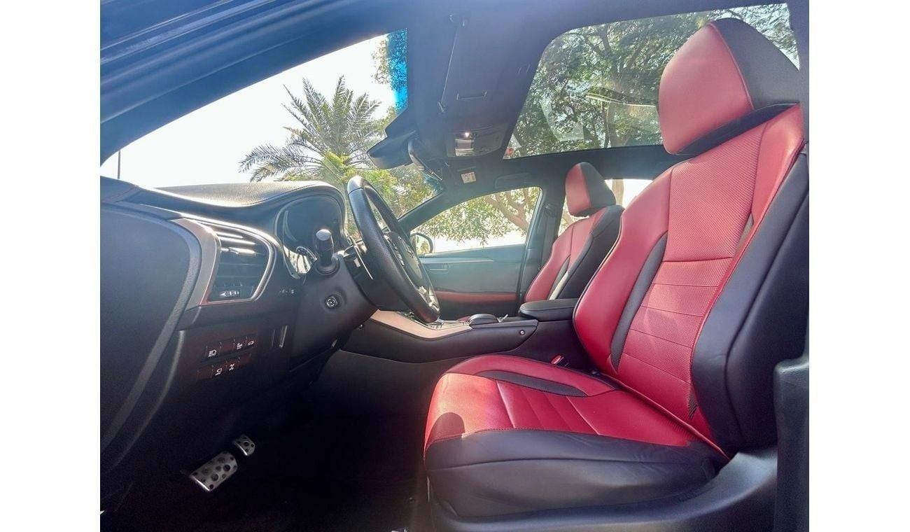 لكزس NX 300 F Sport Platinum 2.0L LEXUS NX300 F-SPORT 2018 GCC LOW MILEAGE SINGLE OWNER IN MINT CONDITION
