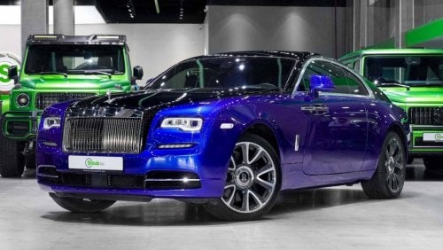 Rolls-Royce Wraith Std 2021 WRAITH - DEALERS WARRANTY 2 YEARS CONTRACT SERVICE -HEAVY BESPOKE -LIKE N