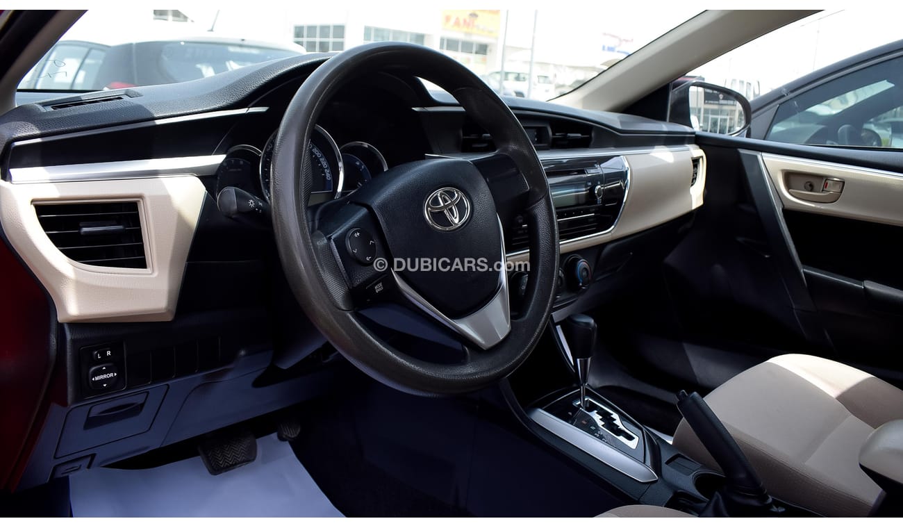 Toyota Corolla 2015 CC No Accident No Paint A Perfect Condition