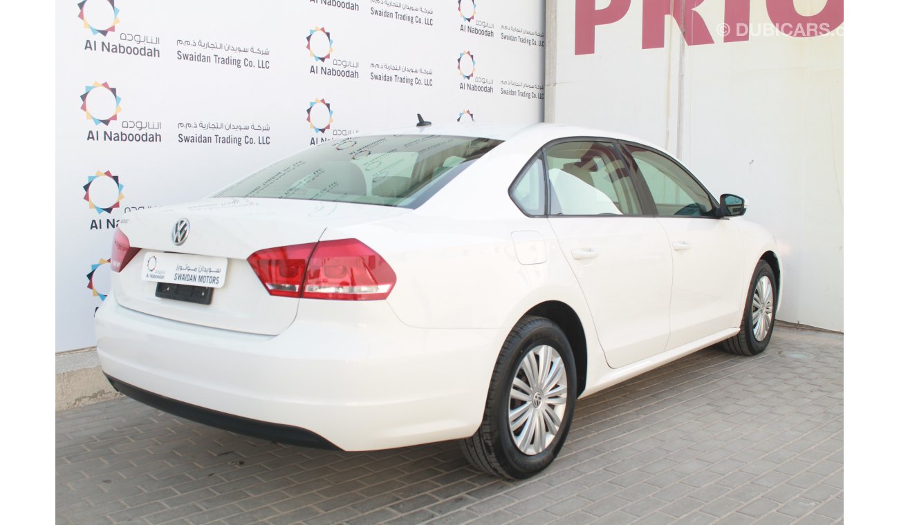 Volkswagen Passat 2.5L S 2015 MODEL GCC SPECS