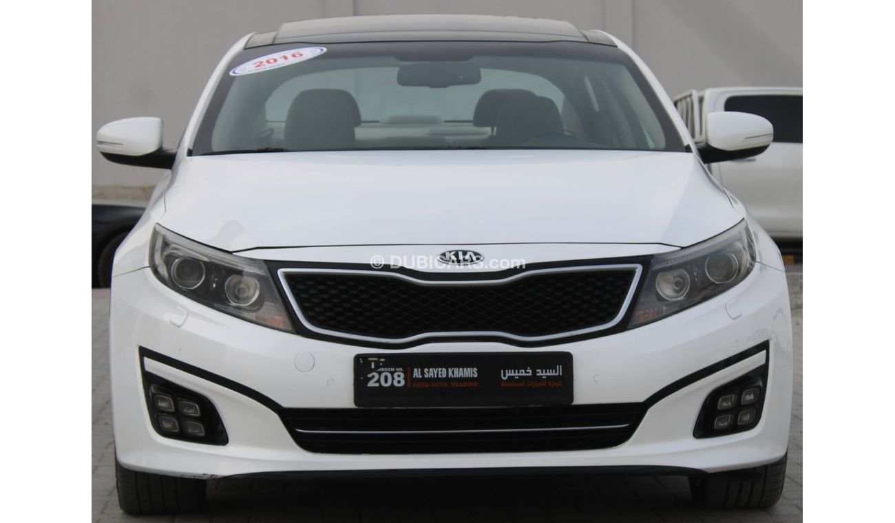 Kia Optima EX Deluxe Kia Optima 2016 GCC in excellent condition, full option, without accidents