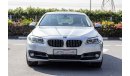 BMW 528i I - 2014 - GCC - ASSIST AND FACILITY IN DOWN PAYMENT - 1365 AED/MONTHLY - 1 YEAR WARRANTY