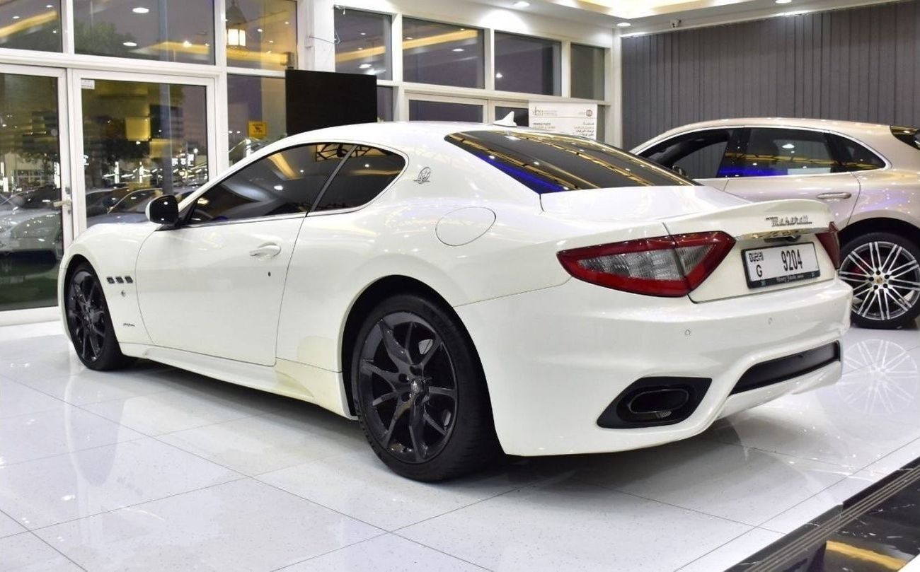Maserati Granturismo EXCELLENT DEAL for our Maserati GranTurismo Sport ( 2018 Model ) in White Color GCC Specs