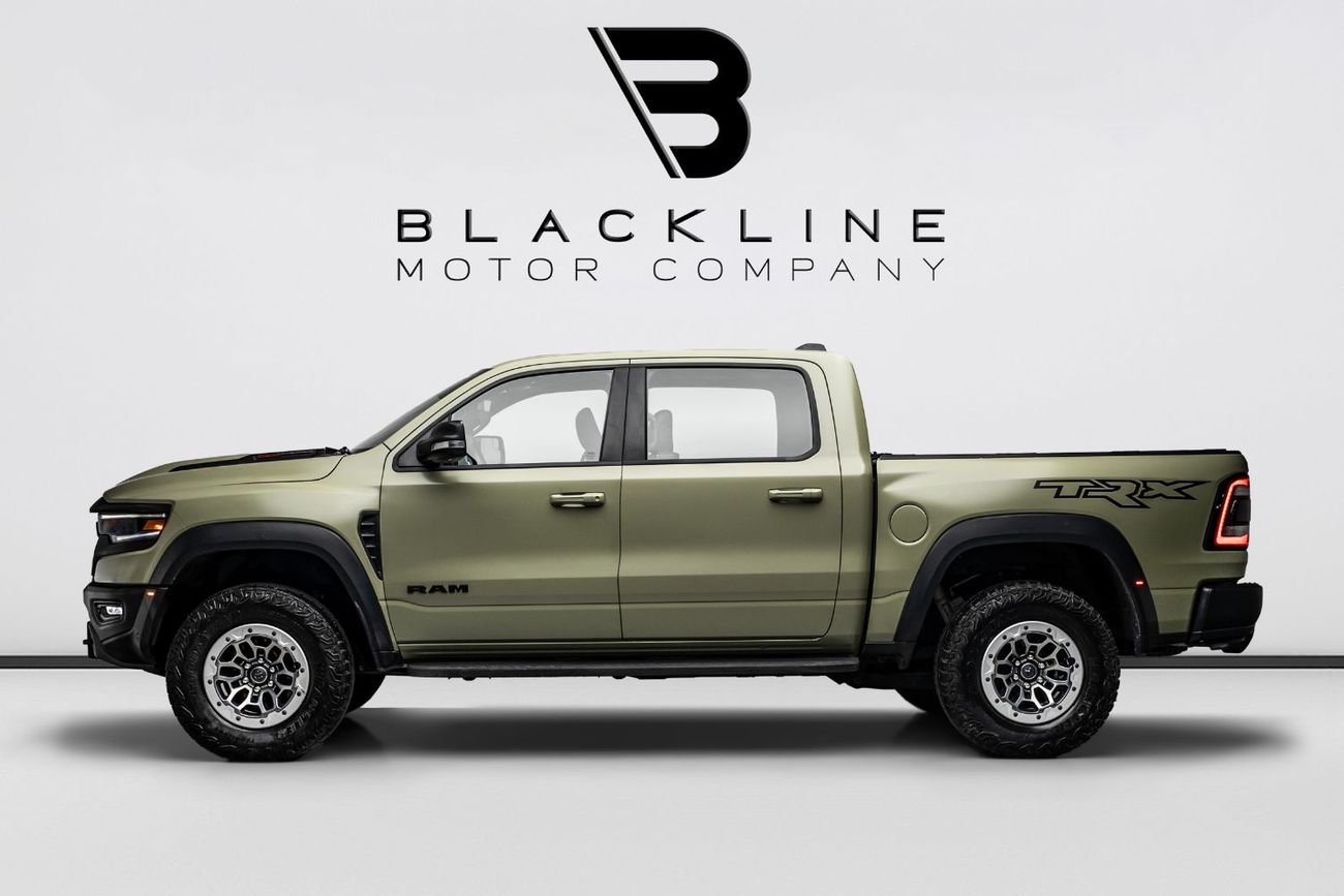 RAM 1500 TRX Crew Cab 6.2L 2022 Ram 1500 TRX, Feb 2028 RAM Warranty, Low KMs, GCC