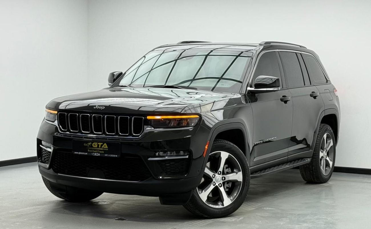 Jeep Grand Cherokee Limited 3.6L 2023 Jeep Grand Cherokee Limited Plus, 2026 Jeep Warranty, Full Jeep Service History, G