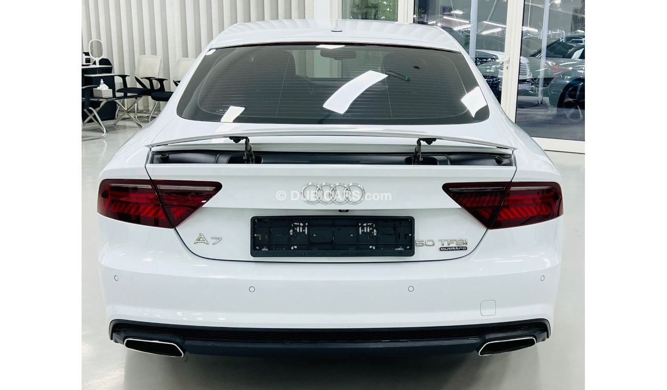 Audi A7 50 TFSI Exclusive GCC .. Original Paint .. Perfect Condition .. Top Range .