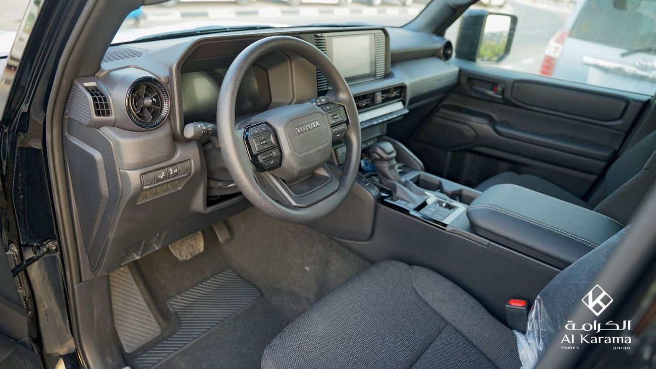 تويوتا برادو محرك 2.4 لتر Urban E | قفل تفاضلي | كاميرا خلفية | 7 مقاعد قابلة للطي | عداد كيلومترات صفر