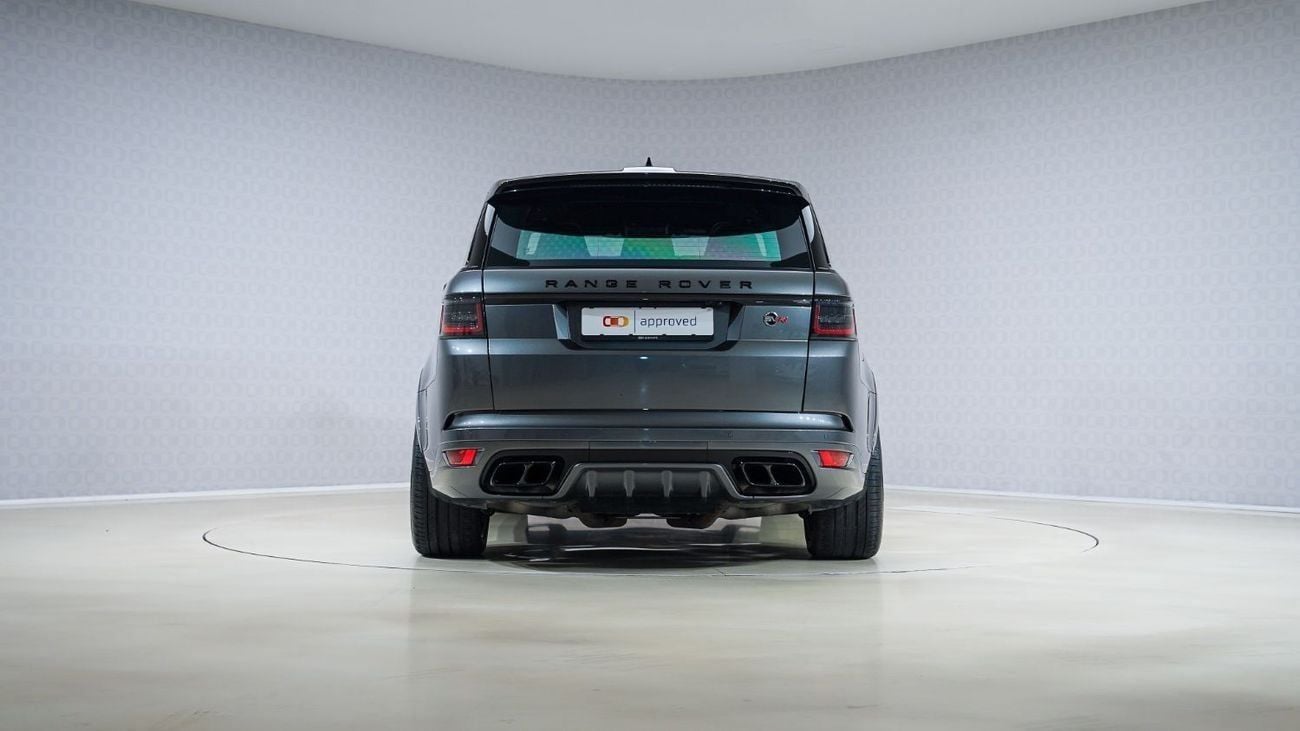 Land Rover Range Rover Sport SVR 5.0L (575 HP) 4WD | AED 4,385 PM | Up to 3 Years Warranty | GCC