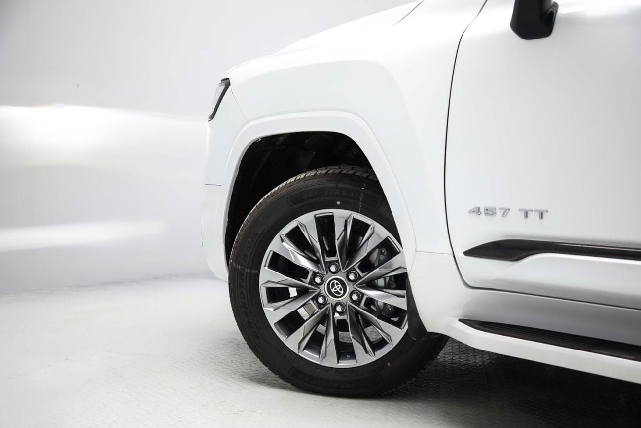 Toyota Land Cruiser VXR 3.5L - Platinum White Pearl Inside Red | Export Only