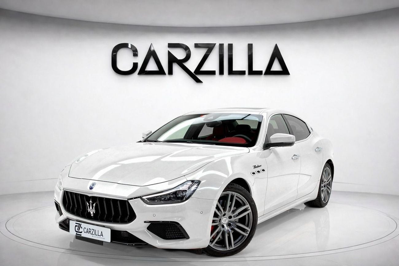 Maserati Ghibli Modena 3.0L AED 3,290 / Monthly l 0% Downpayment l Modena V6 l 1 Year Warranty