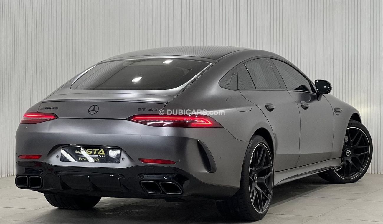Mercedes-Benz AMG GT 43 2019 Mercedes Benz GT43 AMG 4Matic, OCT 2024 MB Warranty + Service Pack, Low Kms, GCC