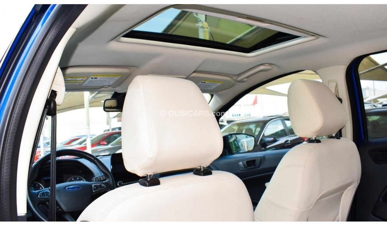 Ford EcoSport Imported, 2020 model, number one, fingerprint, leather hatch, sensors, alloy wheels, cruise control,