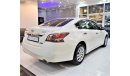 Nissan Altima AED 577 Per Month / 0% D.P | Nissan Altima 2.5 S 2016 Model!! in White Color! GCC Specs