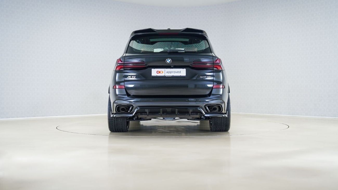 BMW X5 40i M Sport 3.0L | AED 5,647 PM | Warranty November 2027- Service November 2028 | GCC