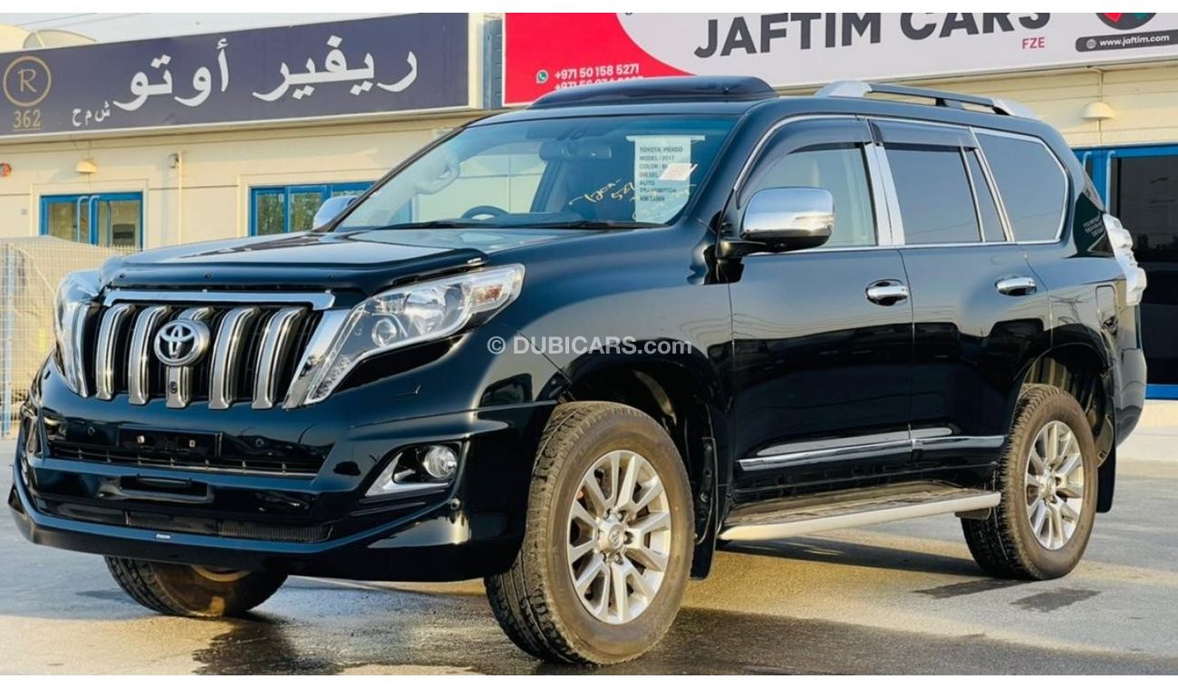 Toyota Prado 2017 TX *G* Limited full option, Diesel, [Japan İmported] Automatic, Sun-Roof [Right Hand Drive].