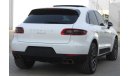 Porsche Macan S PORCHE MACAN S 2015 WHITE FULL OPTION GCC EXCELLENT CONDITION WITHOUT ACCIDENT