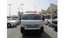 Toyota Hiace 2015 hiace mid roof ambulance Ref#192 (FINAL PRICE)