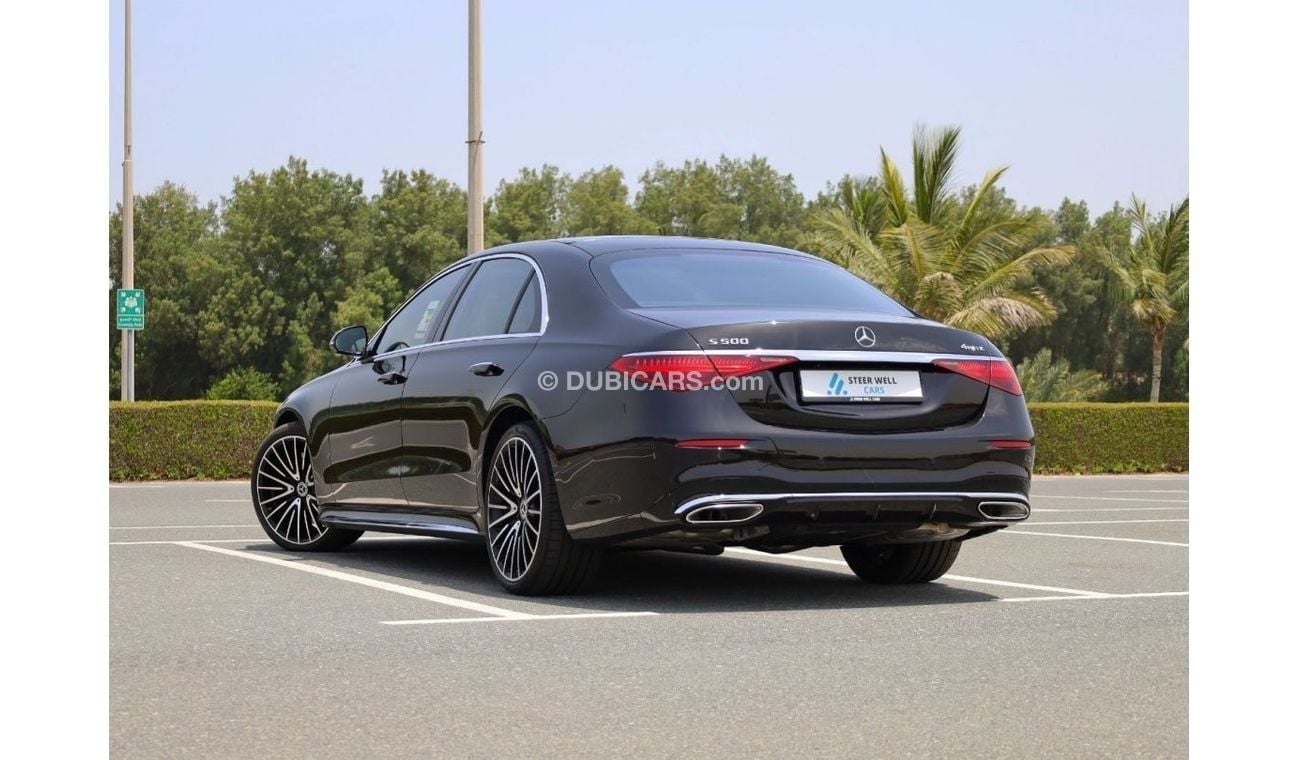 Mercedes-Benz S 500 AMG 4MATIC 3.0L - HIGH OPTIONS WITH 2 YEARS WARRANTY | GCC SPECS