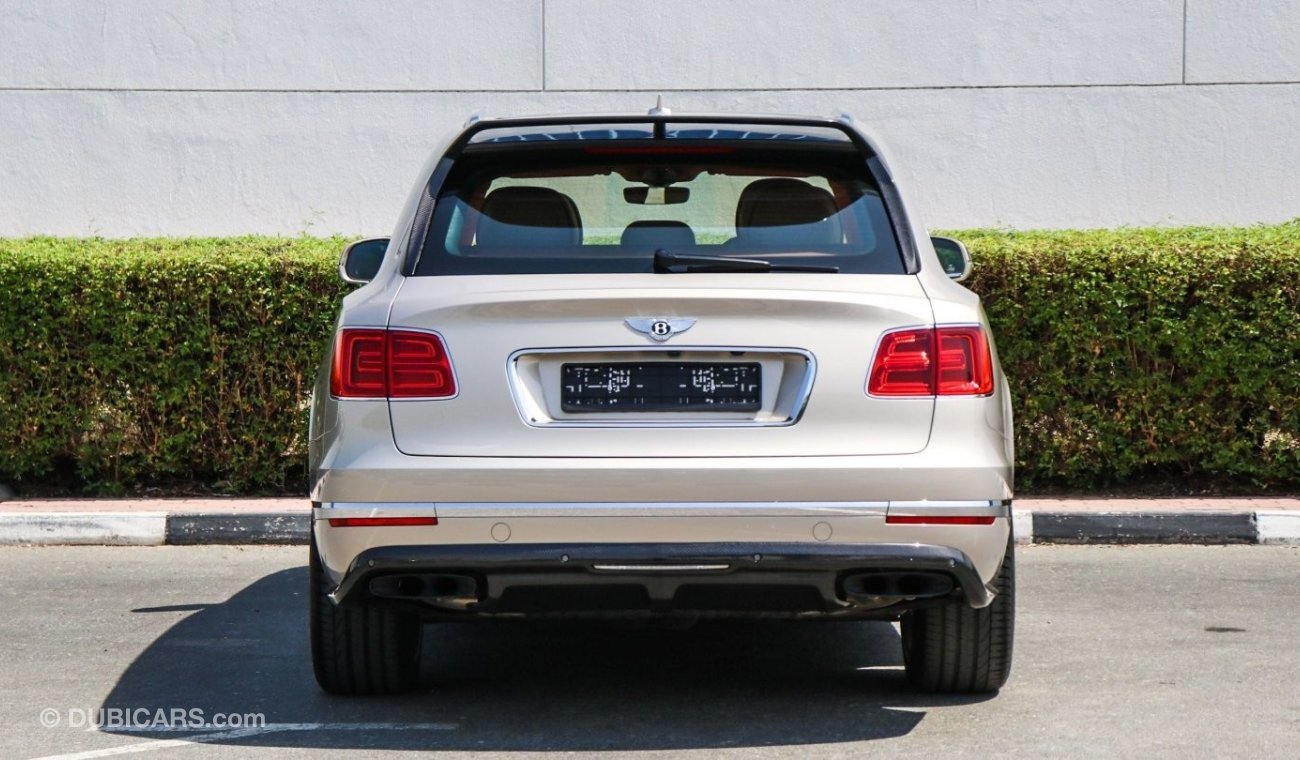 Bentley Bentayga 6.0L Twin Turbo