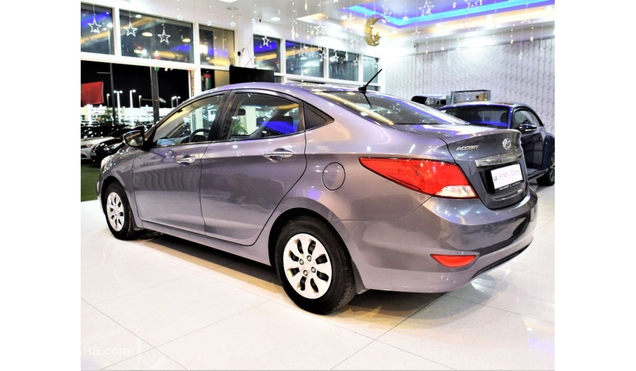 Hyundai Accent AMAZING Hyundai Accent 2016 Model!! in Grey Color! GCC Specs