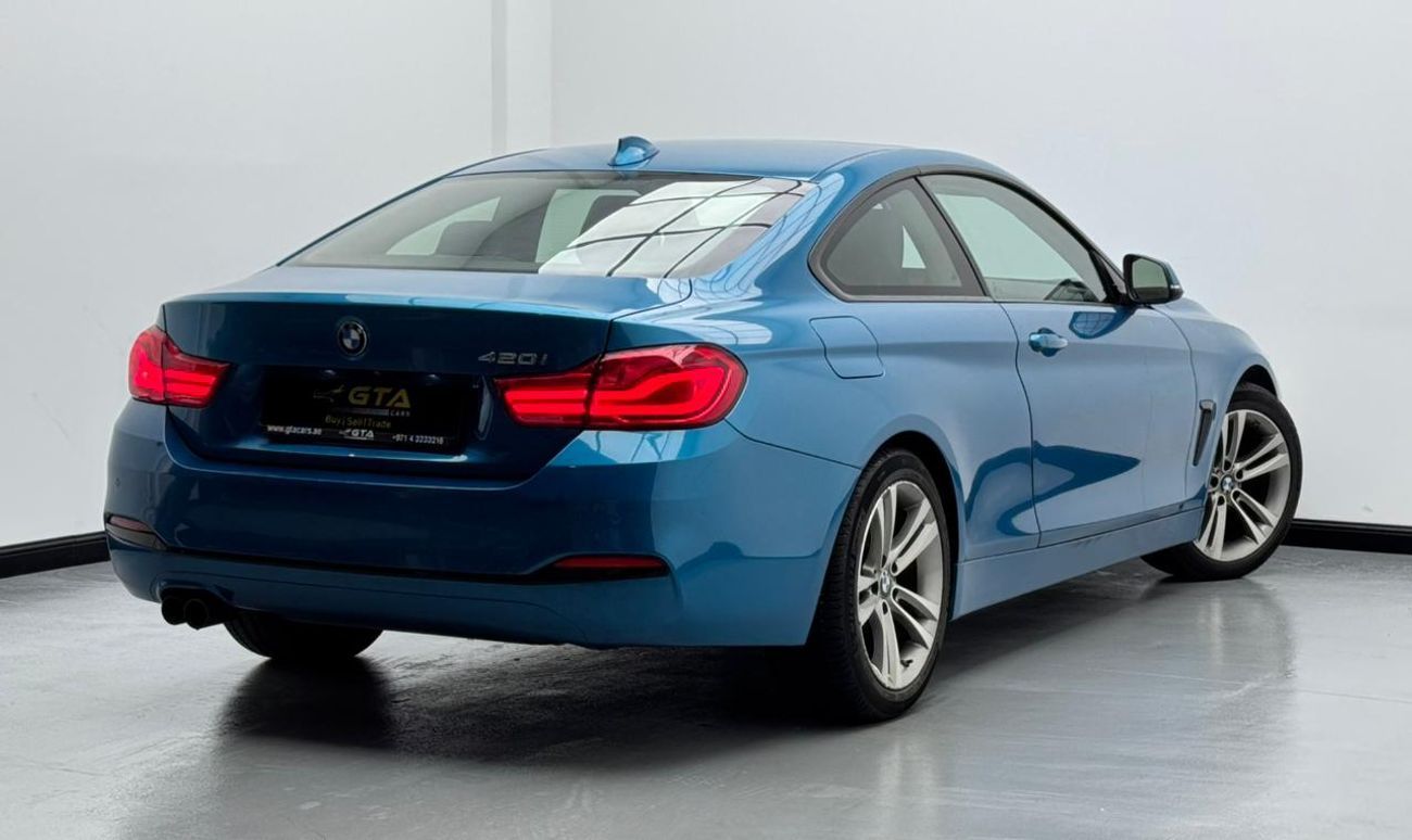 بي أم دبليو 420i Std 2.0L 2019 BMW 420i, Full Service History, 1 Year Warranty, GCC