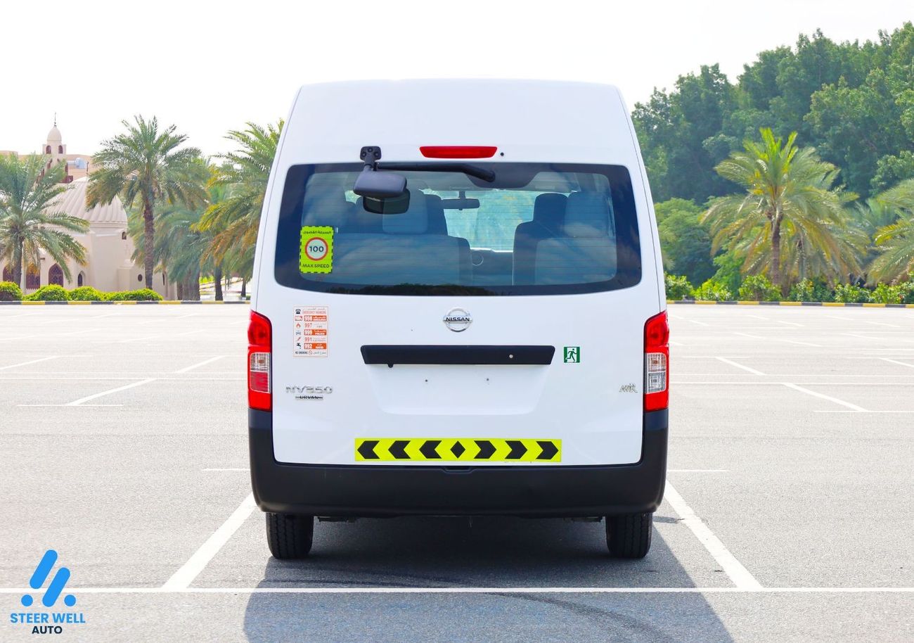 Nissan Urvan Std 2021 NV350 13 High Back Executive Seats / 2.5 Petrol M/T / GCC / Like New Condition