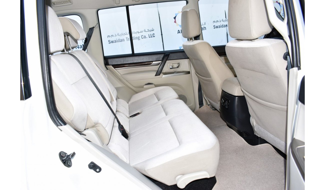 Mitsubishi Pajero AED 1229 PM | 3.0L GLS V6 4WD GCC DEALER WARRANTY