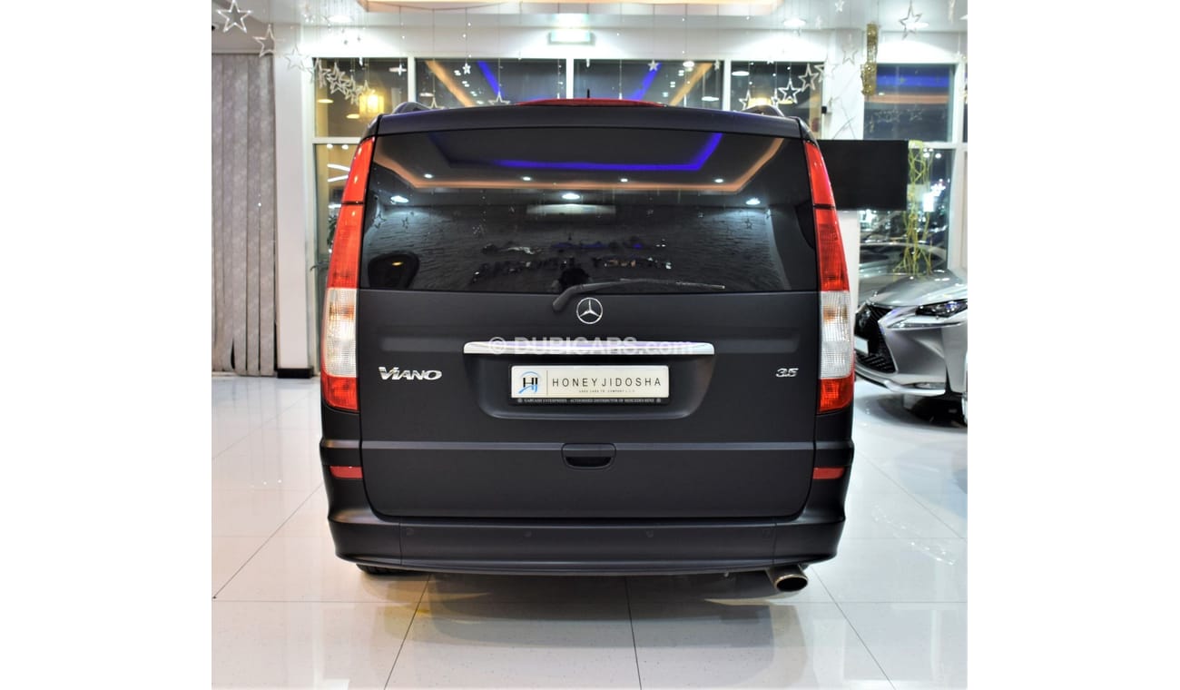 Mercedes-Benz Viano EXCELLENT DEAL for our Mercedes Benz Viano 3.5 X-Clusive 2010 Model!! in Matte Black Color! GCC Spec