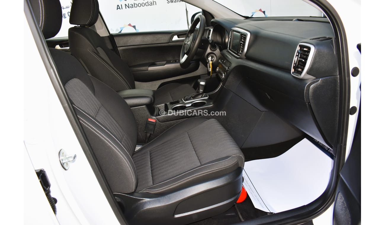 كيا سبورتيج AED 1439 PM | 2.4L GDI LX AWD GCC DEALER WARRANTY
