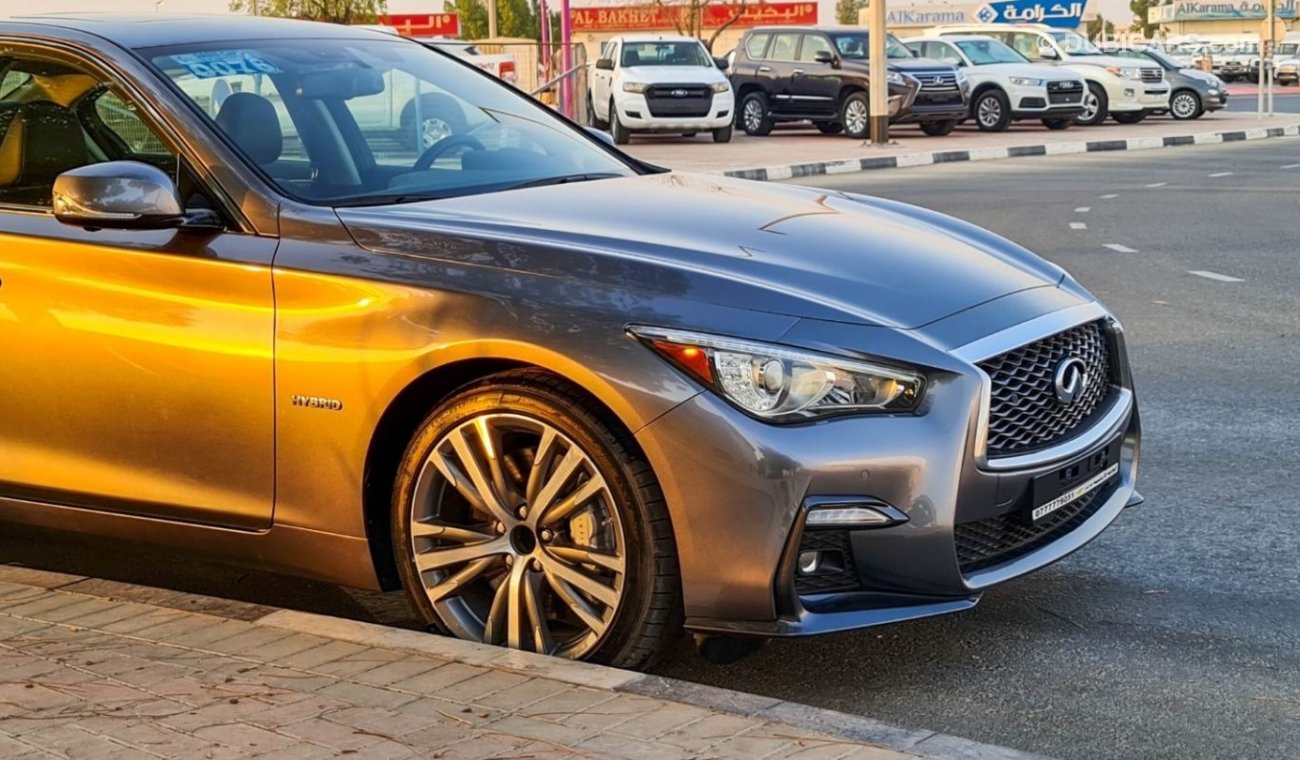 إنفينيتي Q50 S Hybrid V6 3.5L GCC 0Kms Full Option