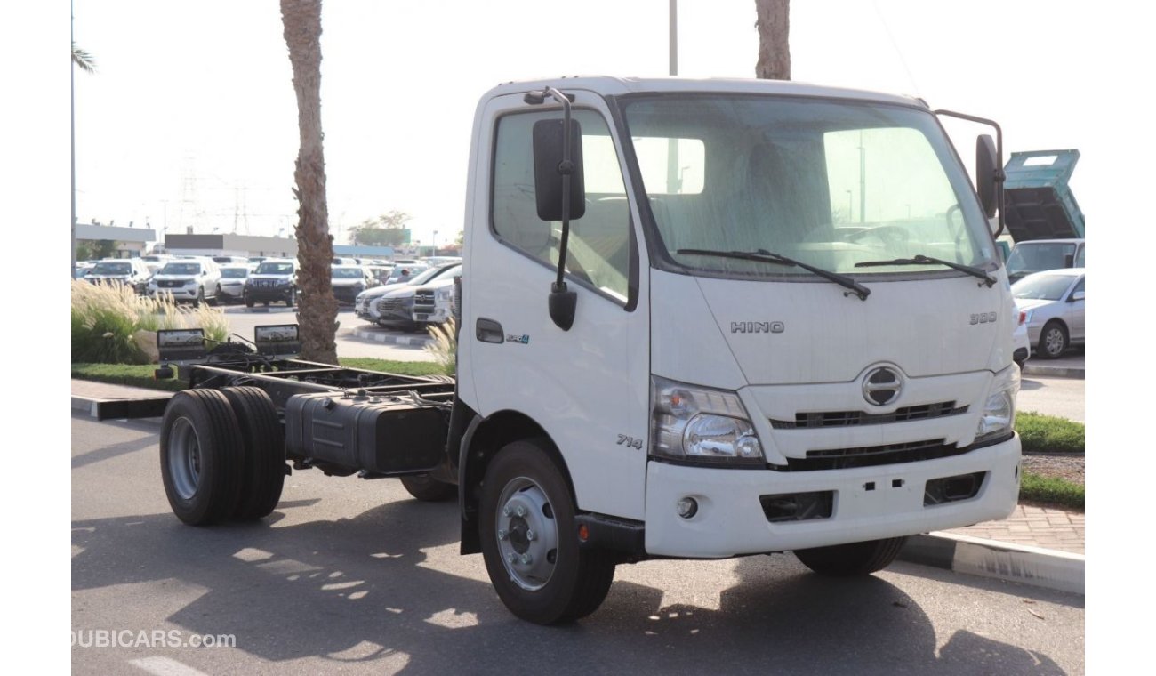 هينو 300 714 Chassis, 4.2 Tons (Approx.), Single cabin with TURBO, ABS and AIR BAG, 300 Series Diesel, MODEL2