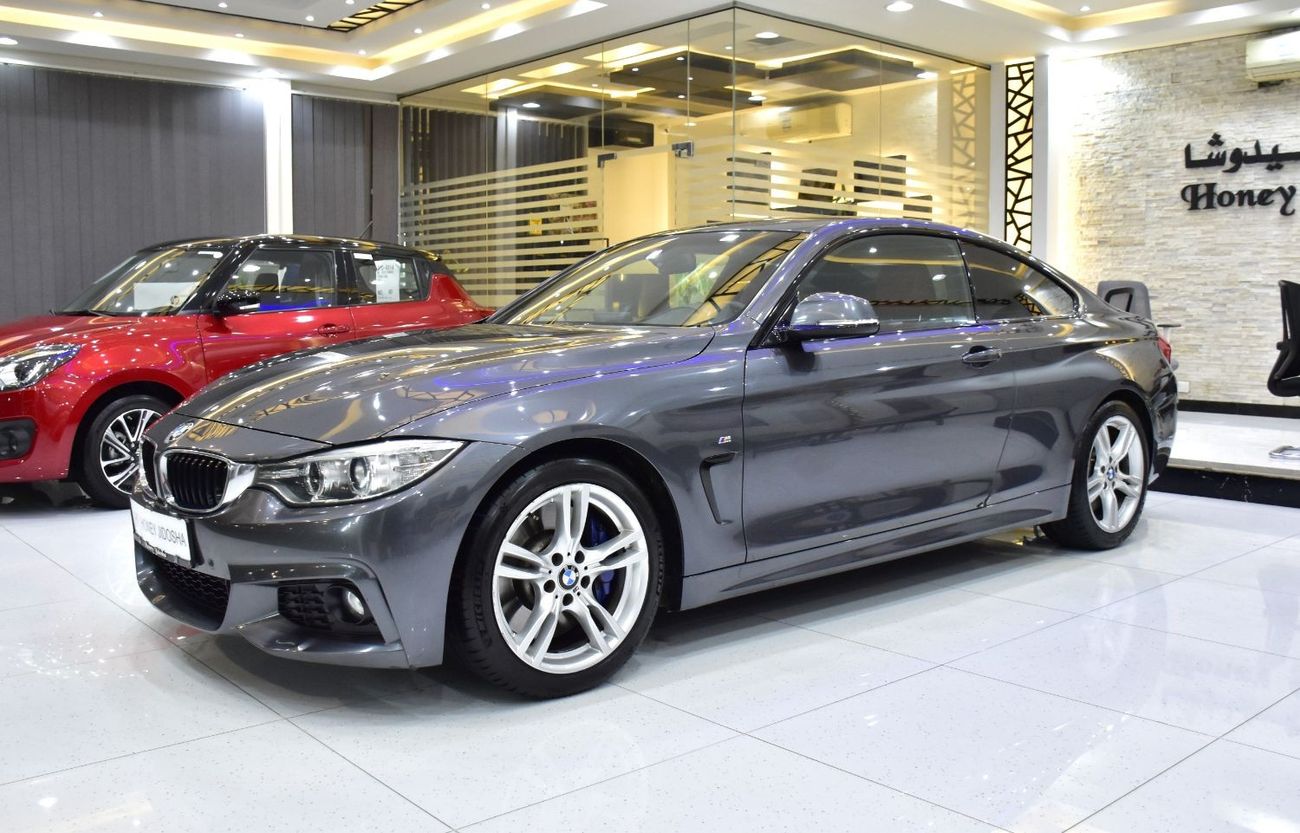 BMW 428i EXCELLENT DEAL for our BMW 428i M-Kit ( 2015 Model ) in Grey Color GCC Specs